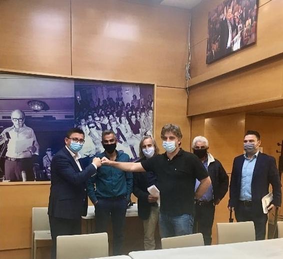 ΚΙΝΑΛ:Συνάντηση με τον Δήμαρχο Ξηρομέρου για την επέκταση των ιχθυοκαλλιεργειών
