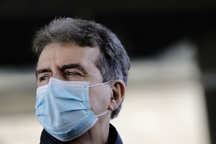 Χρυσοχοΐδης : Έκτακτα μέτρα έξω από την εκκλησία του Άγιου Ανδρέα στην Πάτρα