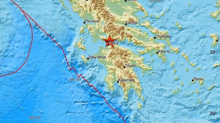 Σεισμός 4,2R στη Ναύπακτο