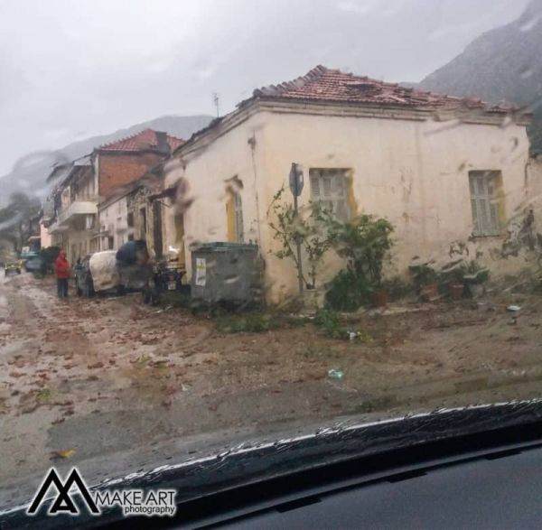 Διακοπή νερού στον Αστακό από το πέρασμα ανεμοστρόβιλου