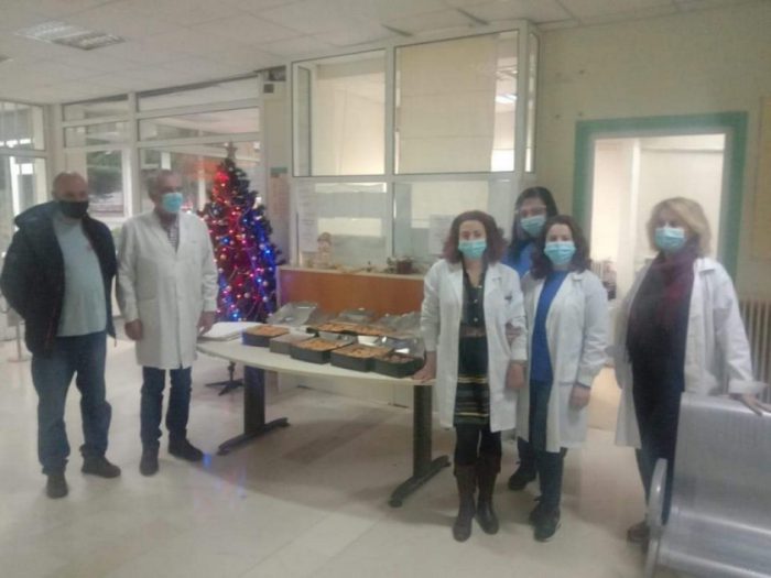 Το Κέντρο Υγείας Αγρινίου ευχαριστεί τον Ανδρέα Αραπογιάννη