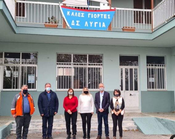 Ολοκληρώθηκαν οι εργασίες συντήρησης του Δημοτικού Σχολείου στη Λυγιά