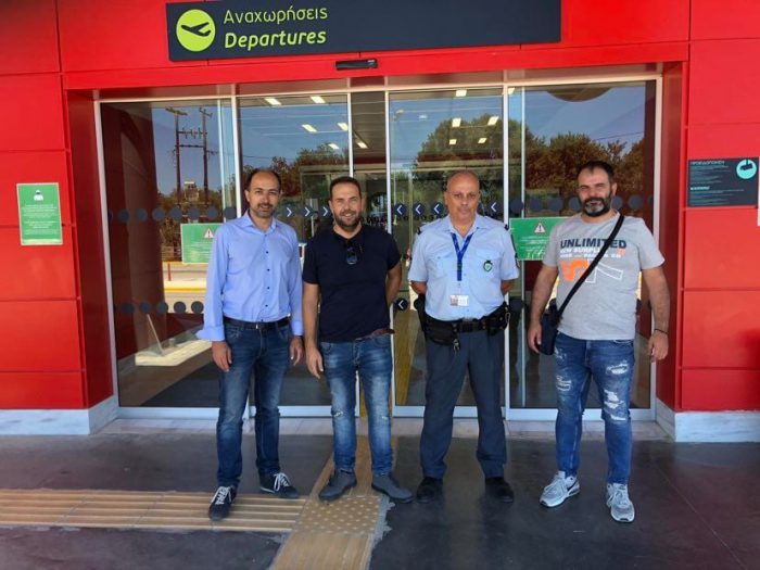 Στελεχώνεται ο Αστυνομικός Σταθμός του Κρατικού Αερολιμένα Ακτίου