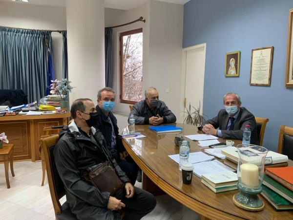 Συνάντηση εργασίας του δημάρχου Θέρμου με το Σύλλογο Χαλικιωτών