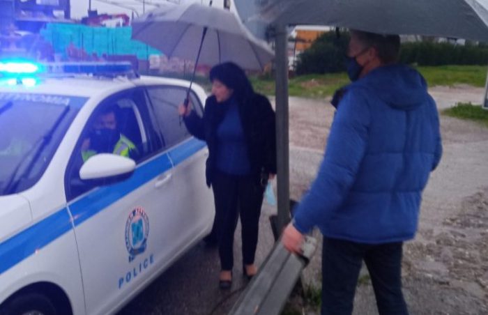 Κανονικά η κυκλοφορία στην Ε.Ο, στο ύψος της Ερμίτσας