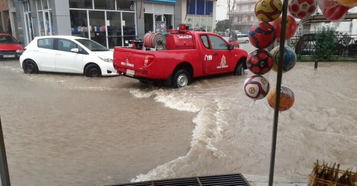 Ξεκίνησαν τα έργα αποκατάστασης στο σημείο της κατολίσθησης στο Λαμπίρι