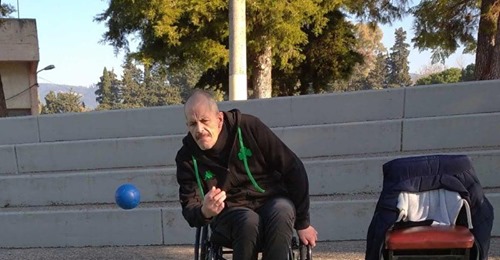 Ο Αγρινιώτης αστυνομικός Ν.Σταμούλης στον Παναθηναϊκό -έναρξη του Μπότσια(ένα εμβληματικό αγώνισμα στον αθλητισμό ΑμεΑ)