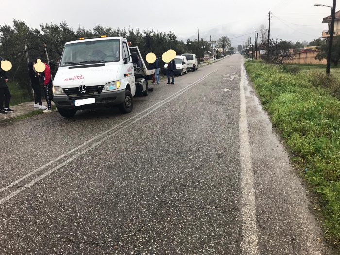 Εκτροπή οχήματος στο Παναιτώλιο