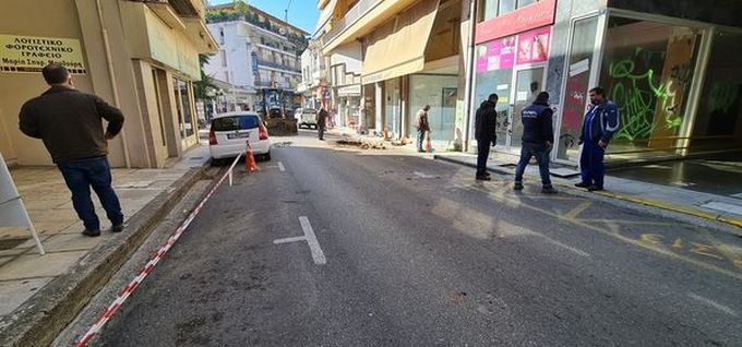 Αγρίνιο: Κλειστή η οδός Σουλίου λόγω εργασιών της ΔΕΥΑ