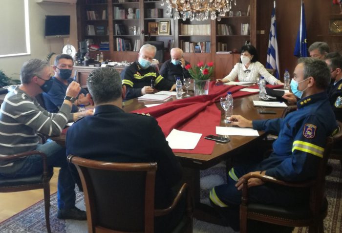 Σύσκεψη υπό την Αντιπεριφερειάρχη ΠΕ Αιτωλοακαρνανίας Μαρία Σαλμά για την κακοκαιρία «Μήδεια»
