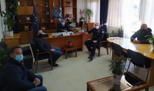 Επίσκεψη ΣΚΕΑΝΑ στη Γενική Περιφερειακή Αστυνομική Διεύθυνση