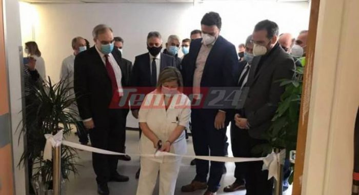 Εγκαινιάστηκε η νέα Καρδιοχειρουργική Κλινική στο ΠΠΝΠ από τον Βασίλη Κικίλια