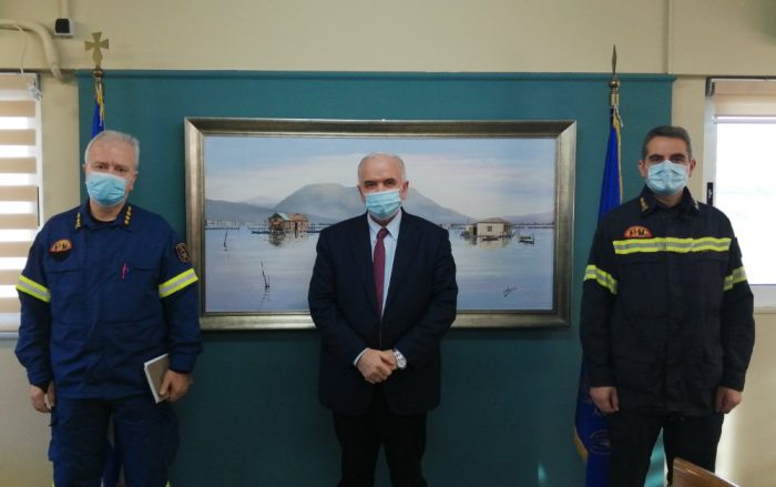 Νέοι Διοικητές Π.Υ. σε Μεσολόγγι και Αιτωλοακαρνανία-Συνάντηση με τον Κώστα Λύρο