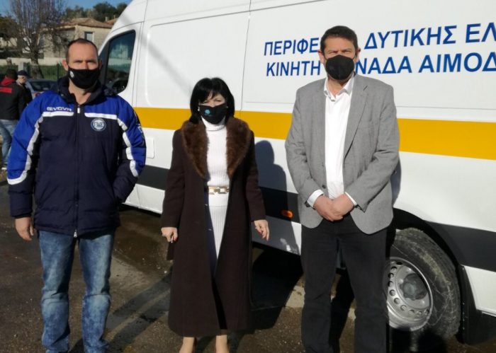 Ο Δήμος Αμφιλοχίας ευχαριστεί την Αντιπεριφερειάρχη Μ. Σαλμά για την πραγματοποίηση μοριακών ελέγχων στα Σαρδήνια