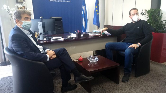 Σύσκεψη Μ. Χρυσοχοϊδη στην Περιφέρεια Δυτ. Ελλάδας για την αύξηση κρουσμάτων COVID-19 στην Πάτρα