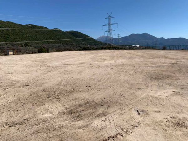 Άρχισαν σήμερα οι εργασίες κατασκευής-αναβάθμισης του γηπέδου της Τ.Κ Πετροχωρίου