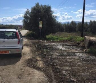 Εργασίες καθαρισμού στο Καινούργιο μετά από αίτημα της Β. Καραγκούνη