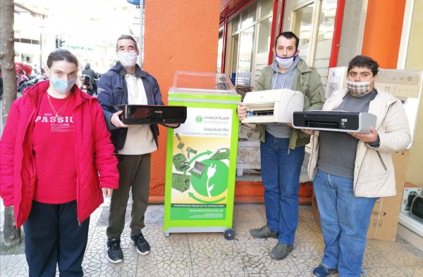 Δράση της Περιβαλλοντικής Ομάδας του Του Εργαστηρίου «ΠΑΝΑΓΙΑ ΕΛΕΟΥΣΑ»