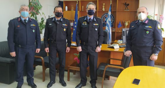 Εθιμοτυπικές επισκέψεις στη Γενική Περιφερειακή Αστυνομική Διεύθυνση Δυτικής Ελλάδας