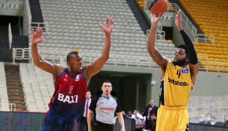 Τέλος αγώνα, νίκη για την ΑΕΚ με 98-76 στο Μεσολόγγι