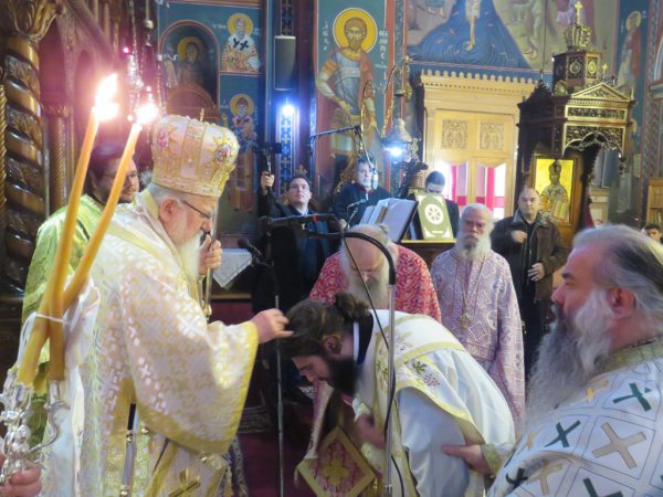 Μεσολόγγι: Χειροτονία στον βαθμό του Πρεσβυτέρου του Διακόνου π. Αμφιλόχιο Μεταξούλη