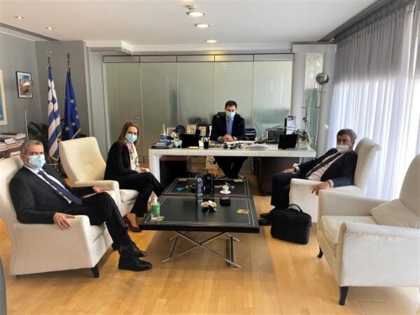 Συνάντηση του Δημάρχου Ακτίου – Βόνιτσας με τον Υπουργό Τουρισμού για την τουριστική ανάπτυξη της περιοχής