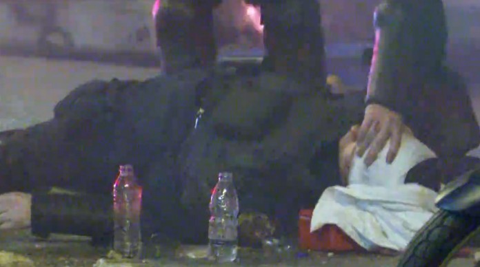 Άγρια επεισόδια στην Νέα Σμύρνη– Δείτε βίντεο από drone