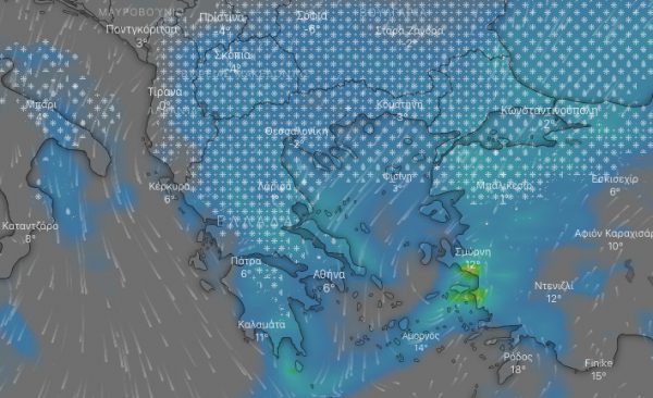 Αγριεύει ο καιρός τις επόμενες ώρες -Δείτε την εξέλιξη της κακοκαιρίας