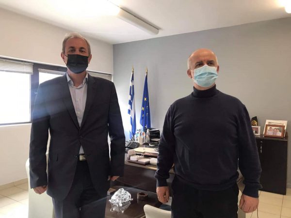 Συνάντηση δημάρχων Θέρμου και Καρπενησίου για την βελτίωση του δρόμου Ναύπακτος – Θέρμο – Καρπενήσι