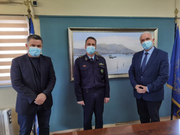 Συνάντηση Κ.Λύρου με τον Αστυνομικό Διευθυντή Αιτωλίας