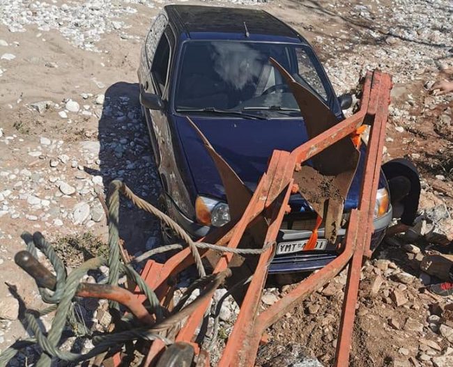 Από θαύμα γλίτωσαν φοιτητές από το Αγρίνιο