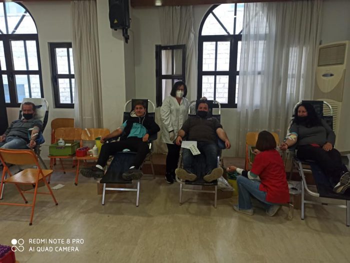 Με μεγάλη συμμετοχή η αιμοδοσία στο Θέρμο