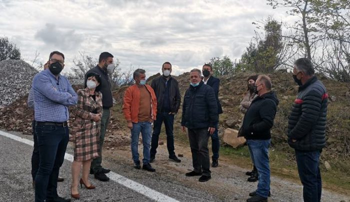 Επίσκεψη Νεκτάριου Φαρμάκη σε οδικά έργα στον ορεινό Βάλτο και στην δυτική ακτή της Αιτωλοακαρνανίας