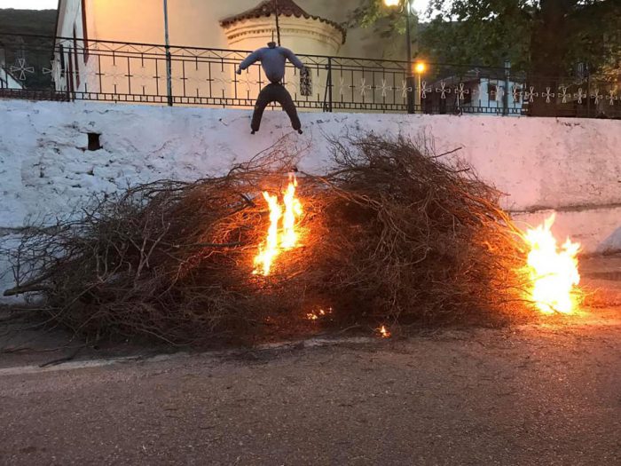 “Κάηκε ο Ιούδας” στον Αετό Ξηρομέρου