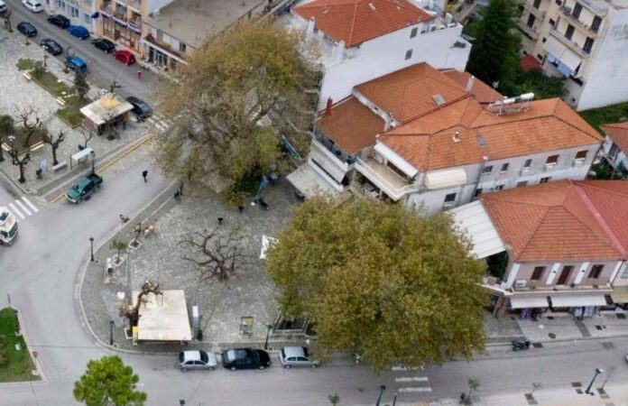 Δήμος Ναυπακτίας:Προχωρά η ανάπλαση του Κοινόχρηστου Χώρου στο Κεφαλόβρυσο