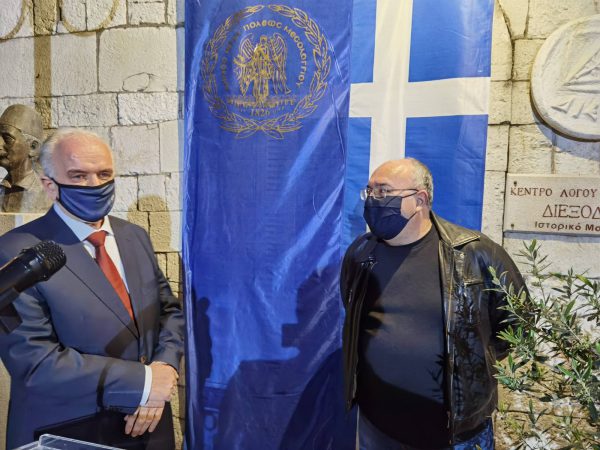 Έναρξη των Εορτών Εξόδου 2021 από τον Δήμαρχο Ι.Π. Μεσολογγίου Κώστα Λύρο στην «Διέξοδο»
