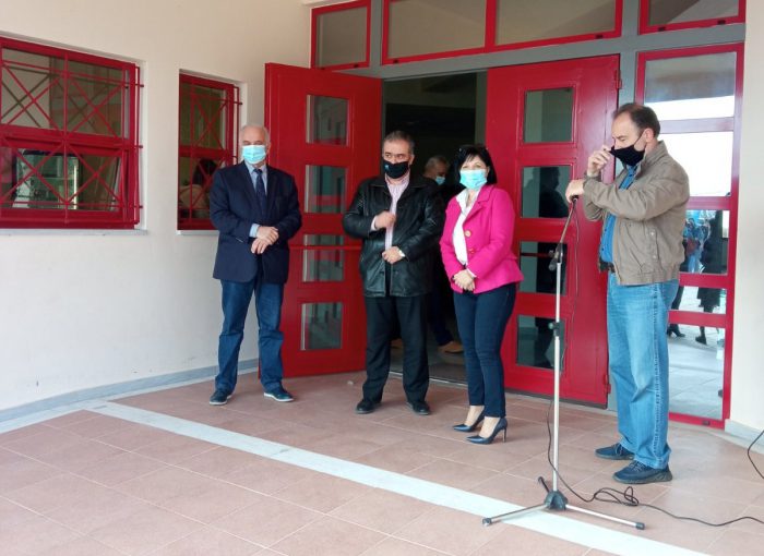 Επίσκεψη της Αντιπεριφερειάρχη Αιτωλοακαρνανίας, Μαρίας Σαλμά στο 2ο ΓΕΛ Μεσολογγίου