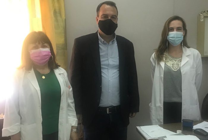 Επίσκεψη στο Κέντρο Υγείας Βόνιτσας πραγματοποίησε ο Θανάσης Παπαθανάσης