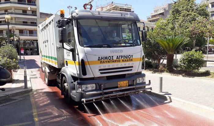 Αγρίνιο-“έκρηξη” κρουσμάτων: Απολυμάνσεις παντού-Το Δημαρχείο κλειστό και την Τετάρτη