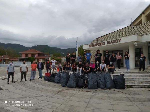 Η εθελοντική ομάδα «Save your hood» ανέλαβε δράση στο Χαλκιόπουλο
