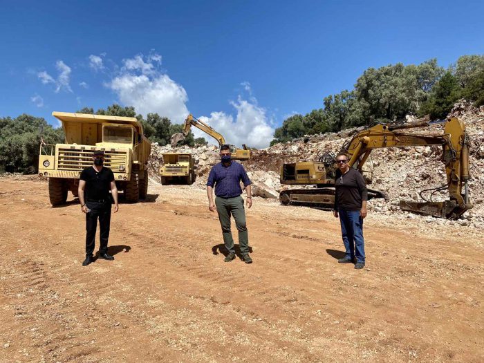 Αυτοψία Θ. Μαυρομμάτη και Μ. Γούδα στις εργασίες του οδικού άξονα Πογωνιά – Πλαγιά