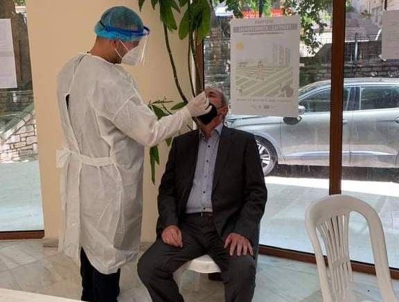 45 rapid test σήμερα στο Θέρμο-Τα αποτελέσματα