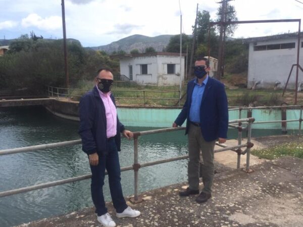 Αρδευτικά ζητήματα απασχόλησαν τη συνάντηση του Θ. Βασιλόπουλου με τον πρόεδρο του ΓΟΕΒ Αχελώου Κώστα Βήττα