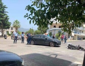 Μεσολόγγι: Τροχαίο με τραυματισμό στη διασταύρωση στο ΚΑΠΗ