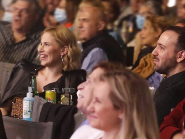 Nάντια Έξοδος με τον σύντροφό της Γιώργο Ισαάκ