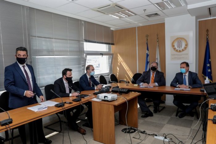 Επίσκεψη Λιβανού στον ΟΠΕΚΕΠΕ: Είστε η καρδιά του συστήματος της αγροτικής οικονομίας