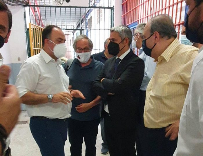 Ο Κώστας Καραγκούνης πήγε στον Αγιο Στέφανο