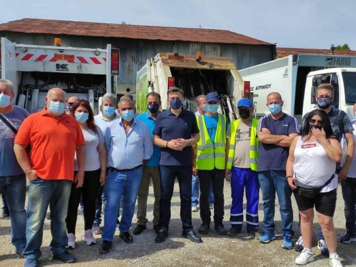 Συνάντηση Θ. Μωραΐτη με εργαζόμενους του δήμου Αγρινίου