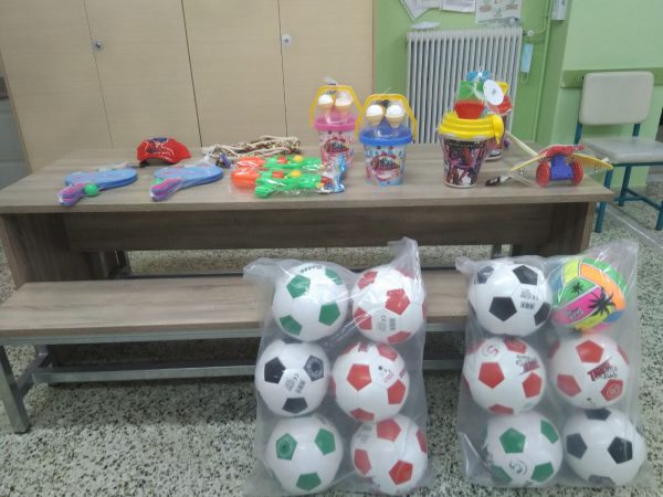 Η Ακτίνα Εθελοντισμού στο 1ο ειδικό δημοτικό σχολείο Αγρινίου