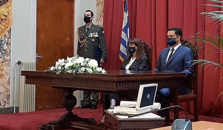 Ανακηρύχθηκε επίτιμη δημότης Αγρινίου η Πρόεδρος της Δημοκρατίας Κ.Σακελλαροπούλου.
